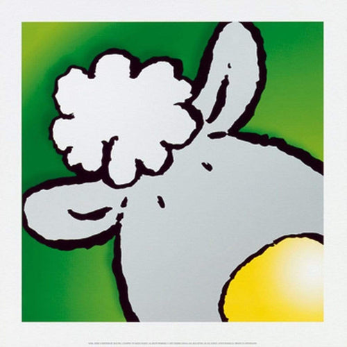 Jean Paul Courtsey Sheep affiche art 30x30cm | Yourdecoration.fr