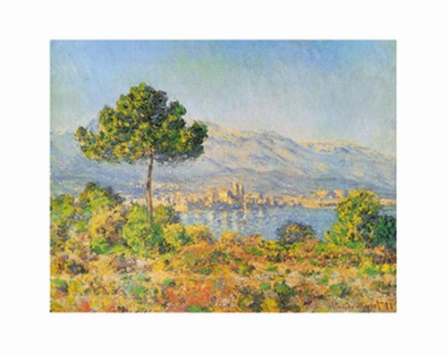 Claude Monet Antibes, 1888 affiche art 71x56cm | Yourdecoration.fr