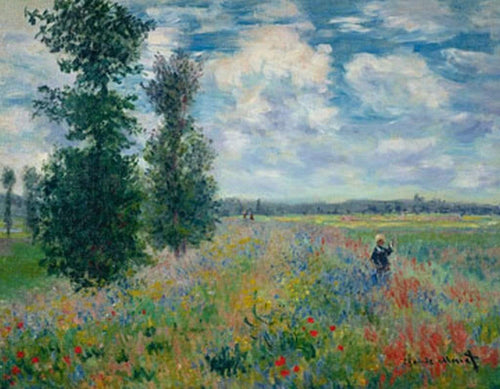Claude Monet Les Coquelicots affiche art 90x70cm | Yourdecoration.fr