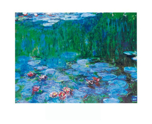 Claude Monet Nymphéas affiche art 30x24cm | Yourdecoration.fr