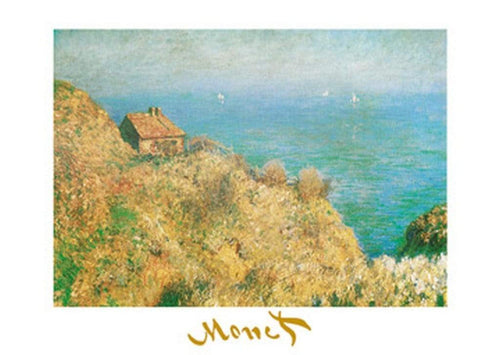 Claude Monet La casa dei doganieri affiche art 70x50cm | Yourdecoration.fr