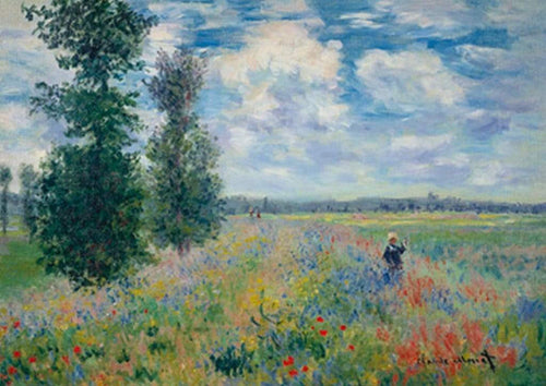 Claude Monet Les Coquelicots affiche art 29.7x21cm | Yourdecoration.fr