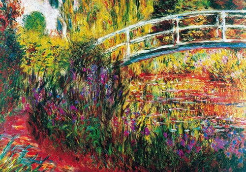 Claude Monet Le Pont Japonais affiche art 100x70cm | Yourdecoration.fr