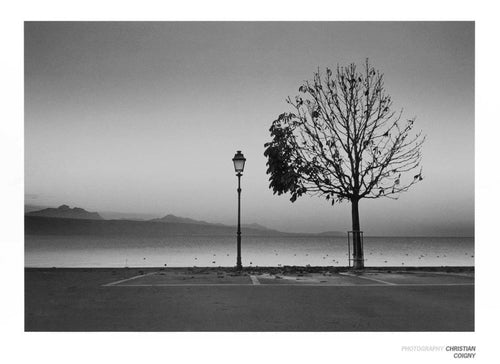 Christian Coigny Lutry Lac Lemon affiche art 80x60cm | Yourdecoration.fr