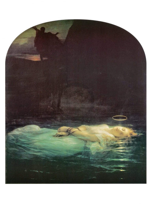 Hippolyte Paul Delaroche The Young Martyr 1855 affiche art 60x80cm | Yourdecoration.fr