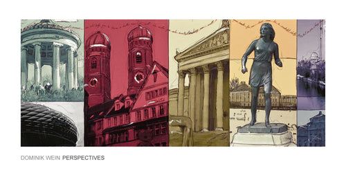 Dominik Wein München I affiche art 100x50cm | Yourdecoration.fr
