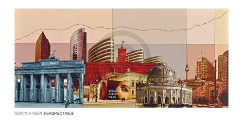 Dominik Wein Berlin II affiche art 100x50cm | Yourdecoration.fr