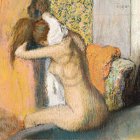 Edgar Degas  Frau nach dem Bade affiche art 80x60cm | Yourdecoration.fr