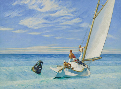 PGM Edward Hopper Ground Swell 1939 affiche art 70x50cm | Yourdecoration.fr