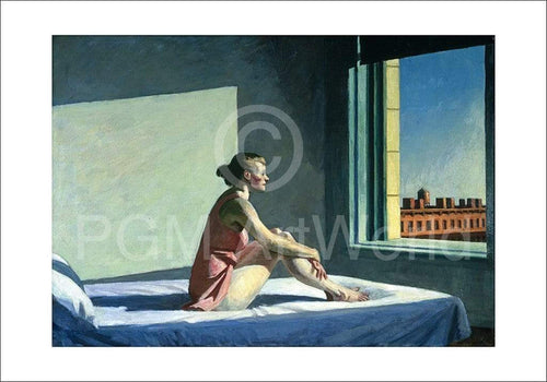 Edward Hopper Morgensonne, 1952 affiche art 100x70cm | Yourdecoration.fr
