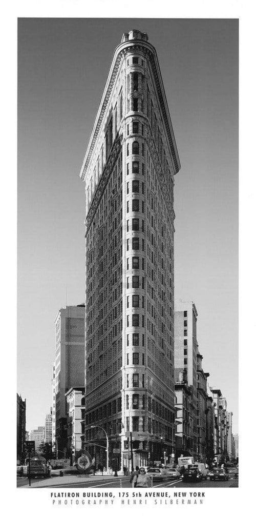Henri Silberman Flatiron Building affiche art 50x100cm | Yourdecoration.fr