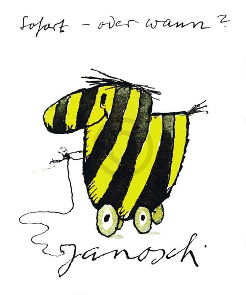 Janosch Tigerente sofort affiche art 48x58cm | Yourdecoration.fr