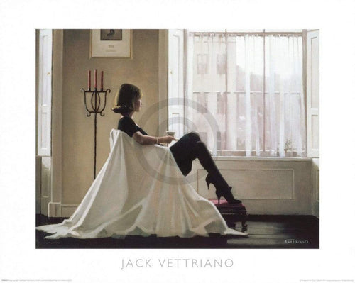 Jack Vettriano In Thoughts of You affiche art 50x40cm | Yourdecoration.fr