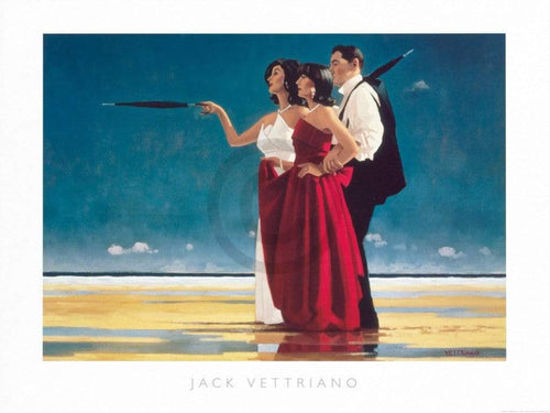 Jack Vettriano The Missing Man I affiche art 80x60cm | Yourdecoration.fr