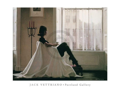 Jack Vettriano In Thoughts of You affiche art 80x60cm | Yourdecoration.fr