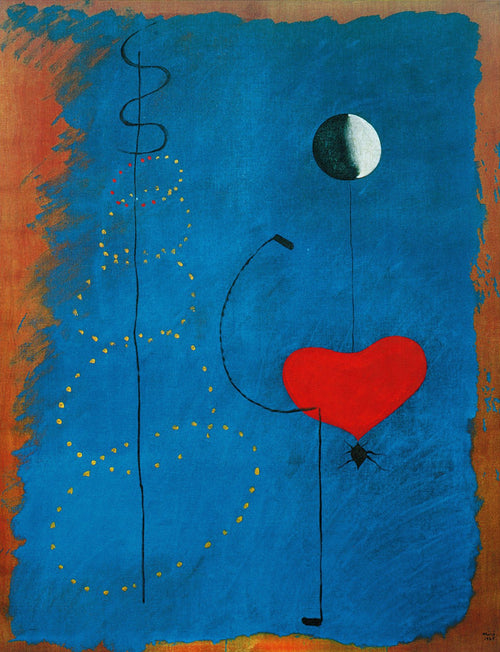 Joan Miro Ballarina II, 1925 affiche art 70x100cm | Yourdecoration.fr