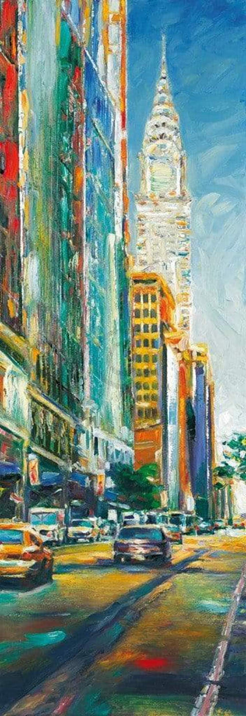 Jürgen Schmiedekampf Leaving Bryant Park affiche art 34x99cm | Yourdecoration.fr