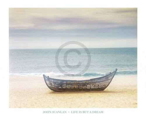 John Scanlan Life is but a dream affiche art 81x66cm | Yourdecoration.fr