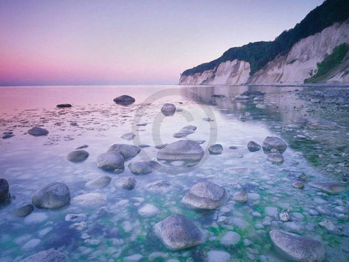 Popp Hackner  Kreideküste Rügen affiche art 80x60cm | Yourdecoration.fr