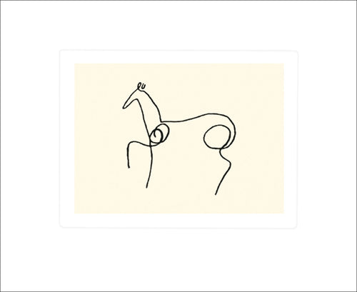 Pablo Picasso Le Cheval affiche art 50x60cm | Yourdecoration.fr