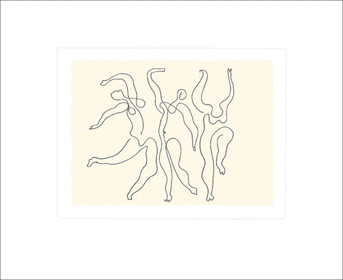 Pablo Picasso Trois danseuses, 1924 affiche art 60x50cm | Yourdecoration.fr