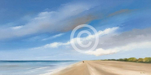 Hans Paus Along the Sea I affiche art 100x50cm | Yourdecoration.fr