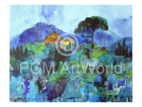 Ralf Westphal Chusi, Toskana affiche art 40x30cm | Yourdecoration.fr