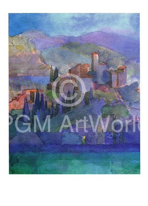 Ralf Westphal Pietrabuona, Toskana affiche art 50x70cm | Yourdecoration.fr