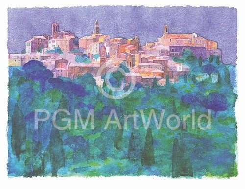 Ralf Westphal Montepulciano / Toskana affiche art 90x70cm | Yourdecoration.fr