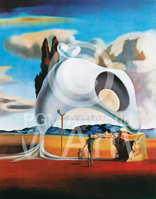 Salvador Dali Vestiges ataviques affiche art 60x80cm | Yourdecoration.fr