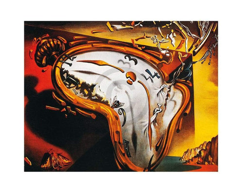 Salvador Dali Les montres molles affiche art 50x40cm | Yourdecoration.fr
