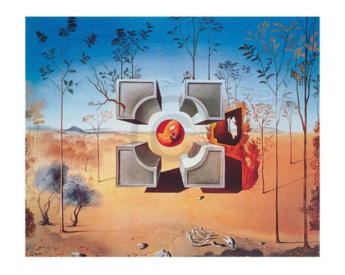 Salvador Dali Sans titre affiche art 50x40cm | Yourdecoration.fr