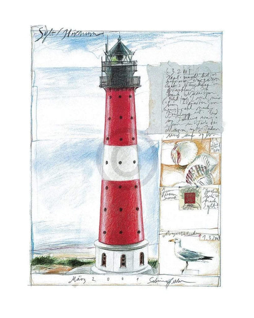 Sabine Gerke Sylt / Hörnum affiche art 40x50cm | Yourdecoration.fr