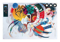 Wassily Kandinsky  Courbe dominante, 1936 affiche art 50x40cm | Yourdecoration.fr