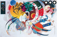Wassily Kandinsky  Dominant curve affiche art 100x70cm | Yourdecoration.fr