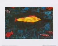 Paul Klee  The golden fish, 1925 affiche art 30x24cm | Yourdecoration.fr