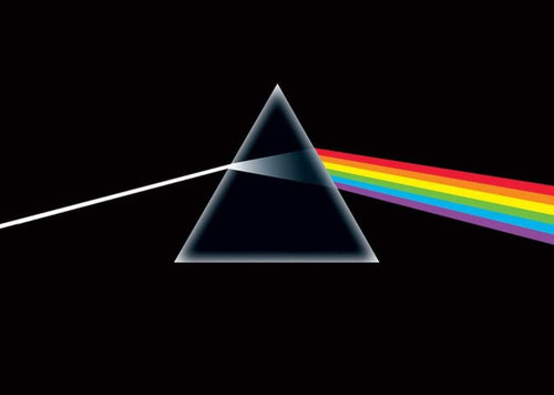 Pyramid Pink Floyd Dark Side of the Moon Affiche 91,5x61cm | Yourdecoration.fr