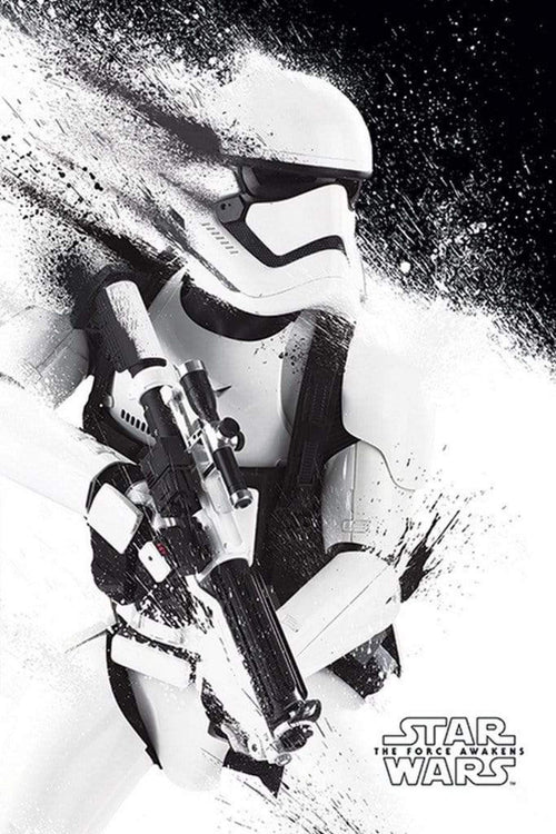 Pyramid Star Wars Episode VII Stormtrooper Paint Affiche 61x91,5cm | Yourdecoration.fr