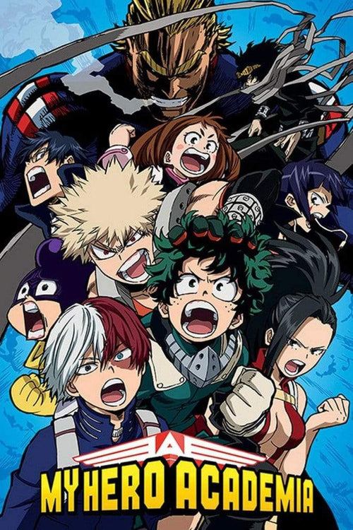 Pyramid My Hero Academia Cobalt Blast Group Affiche 61x91,5cm | Yourdecoration.fr