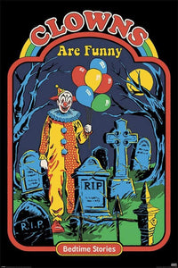 Pyramid Steven Rhodes Clowns are Funny Affiche 61x91,5cm | Yourdecoration.fr