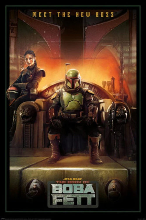 Pyramid PP34918 Star Wars The Book Of Boba Fett Meet The New Boss Affiche Art | Yourdecoration.fr