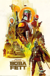 Pyramid Pp35076 Star Wars The Book Of Boba Affiche Poster 61x91,5cm | Yourdecoration.fr