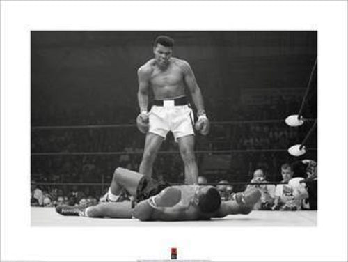 Pyramid Muhammad Ali v Liston affiche art 40x40cm | Yourdecoration.fr