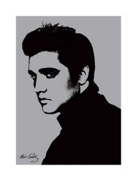 Pyramid Elvis Presley Metallic affiche art 60x80cm | Yourdecoration.fr