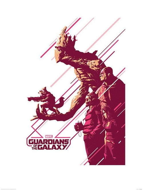 Pyramid Guardians of The Galaxy Stance affiche art 60x80cm | Yourdecoration.fr