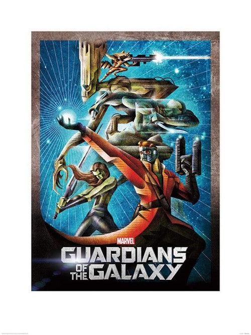 Pyramid Guardians of The Galaxy Orb affiche art 60x80cm | Yourdecoration.fr