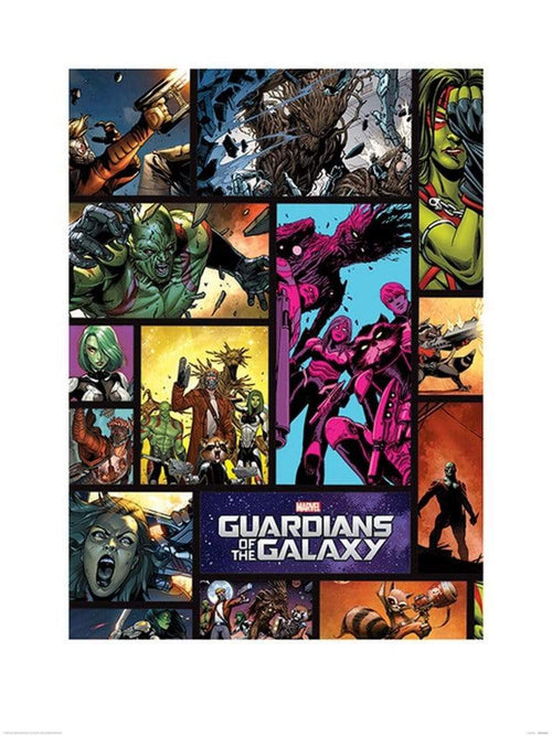 Pyramid Guardians of The Galaxy Comics affiche art 60x80cm | Yourdecoration.fr
