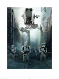Pyramid Star Wars Rogue One Stormtrooper Patrol affiche art 60x80cm | Yourdecoration.fr