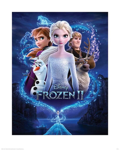 Pyramid Frozen 2 Magic affiche art 40x50cm | Yourdecoration.fr