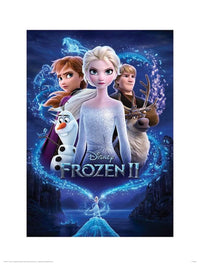 Pyramid Frozen 2 Magic affiche art 30x40cm | Yourdecoration.fr
